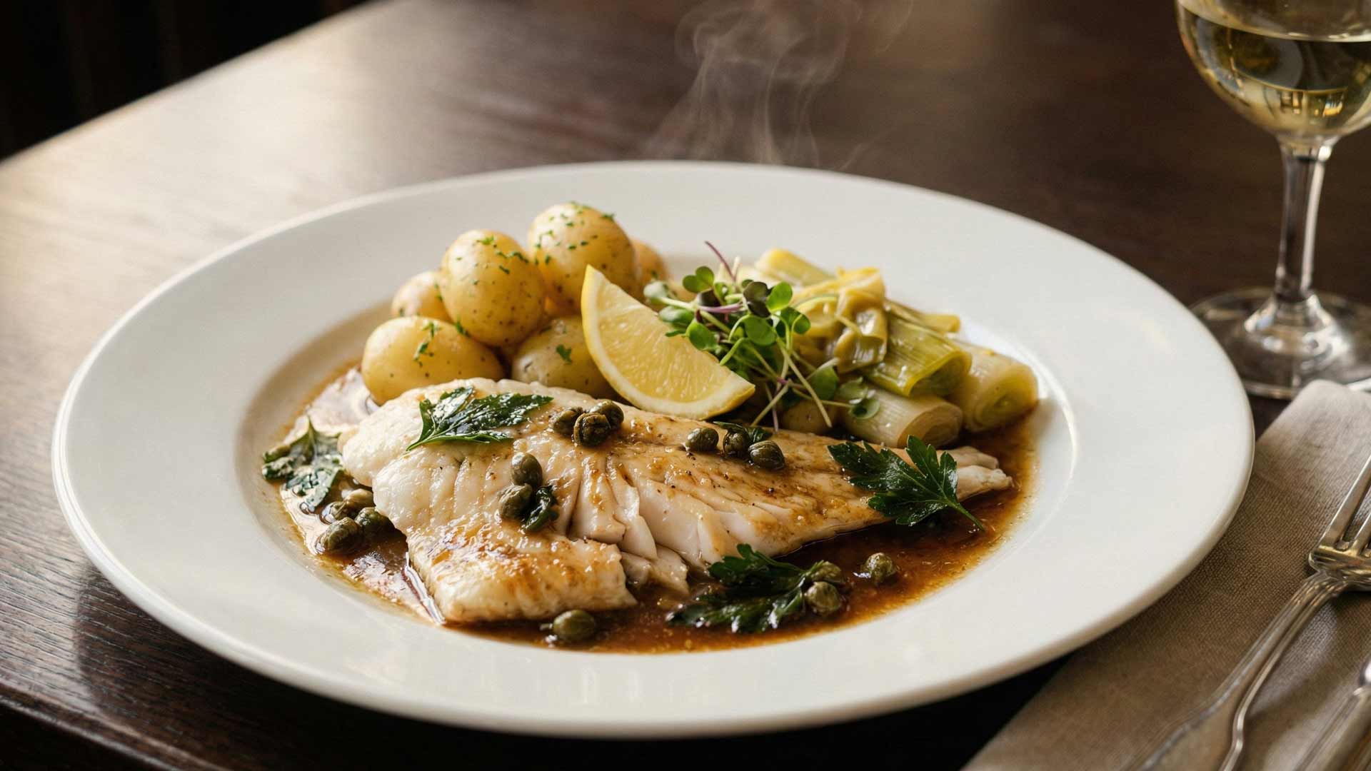 Aile de Raie au Beurre Noir Image