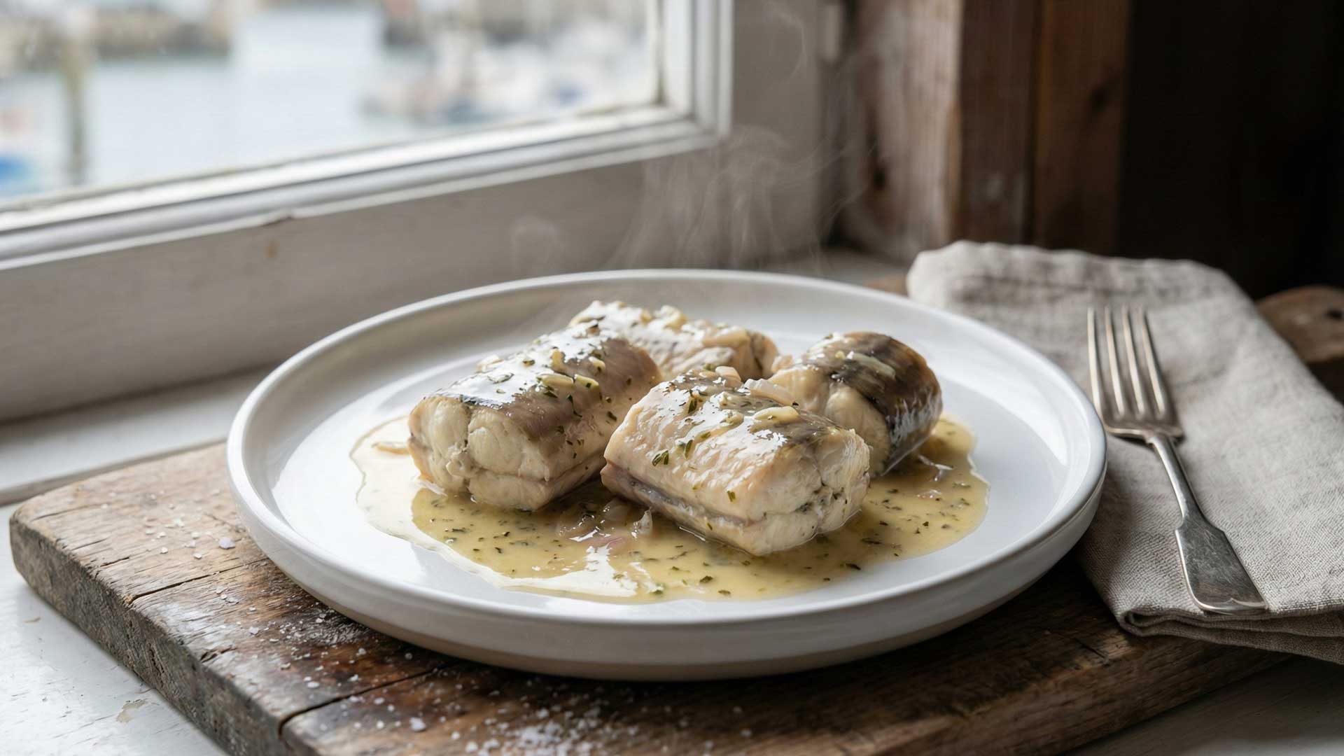 Congre au vin blanc Image