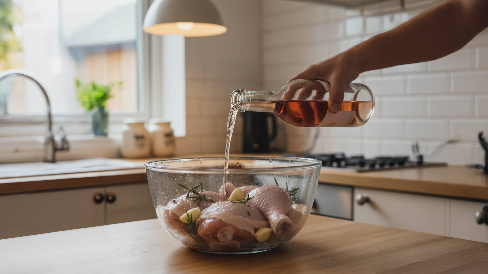 Coq au vin rose Image