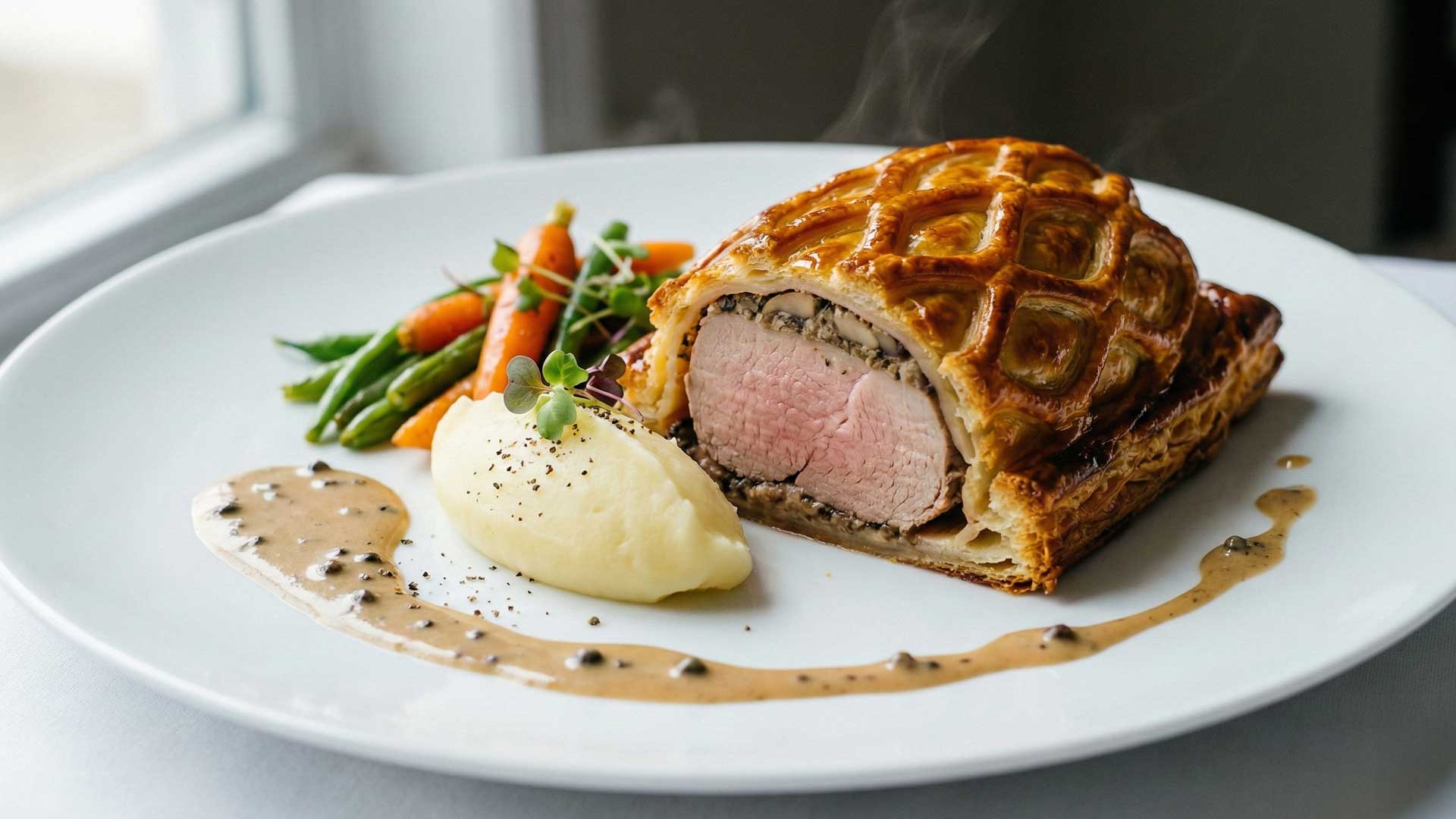 Filet mignon de porc en croûte