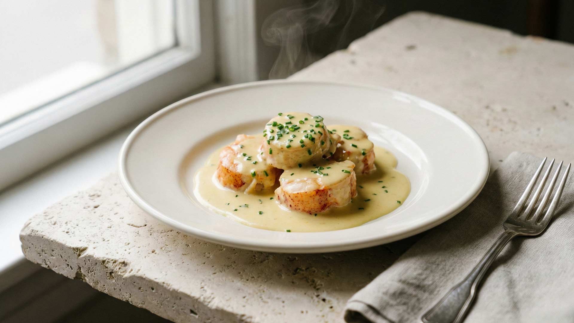 Homard au vin jaune Image