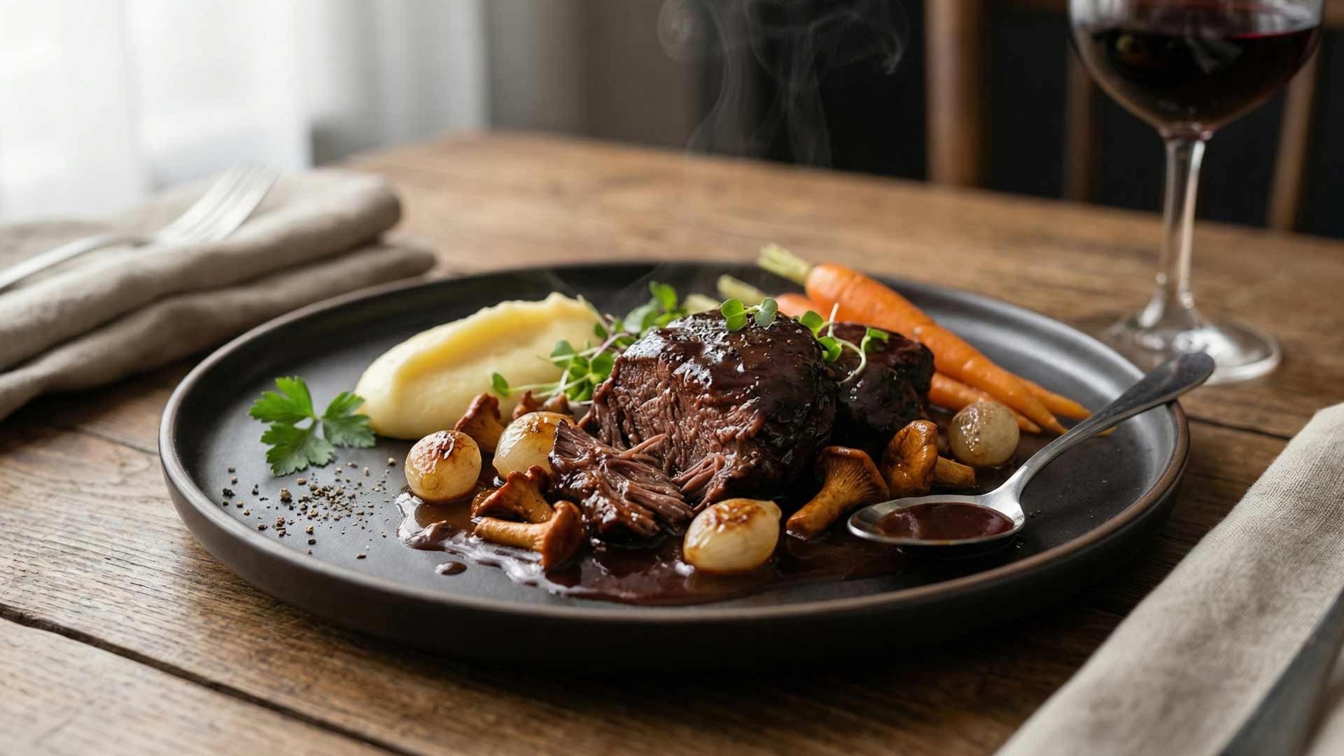 Joues de bœuf braisées