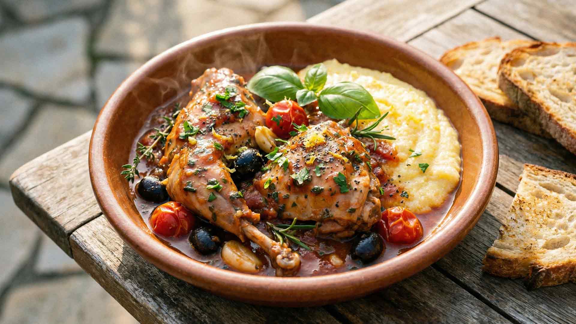 Lapin à la provençale