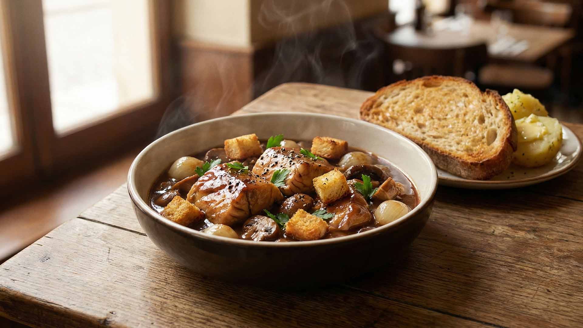 Matelote de poissons de rivière