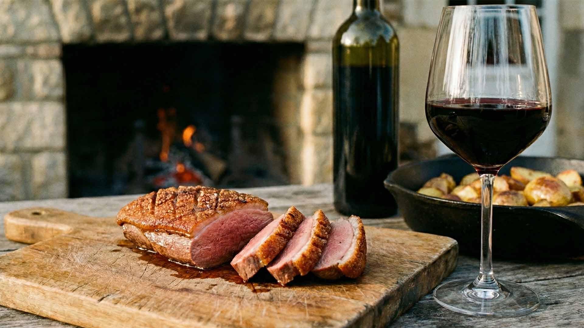 Quel vin avec magret de canard Image