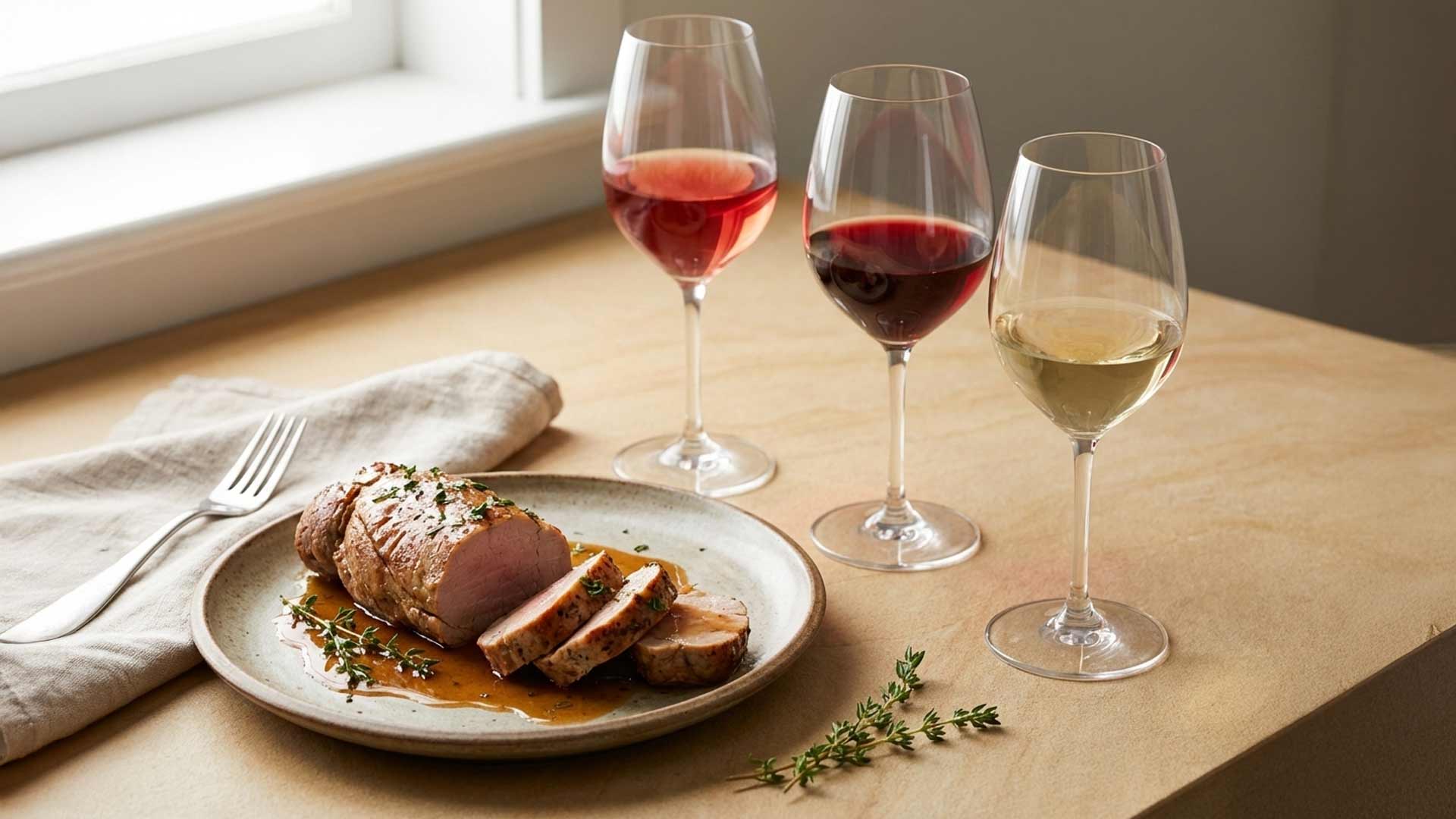 Quel vin avec filet mignon de porc Image