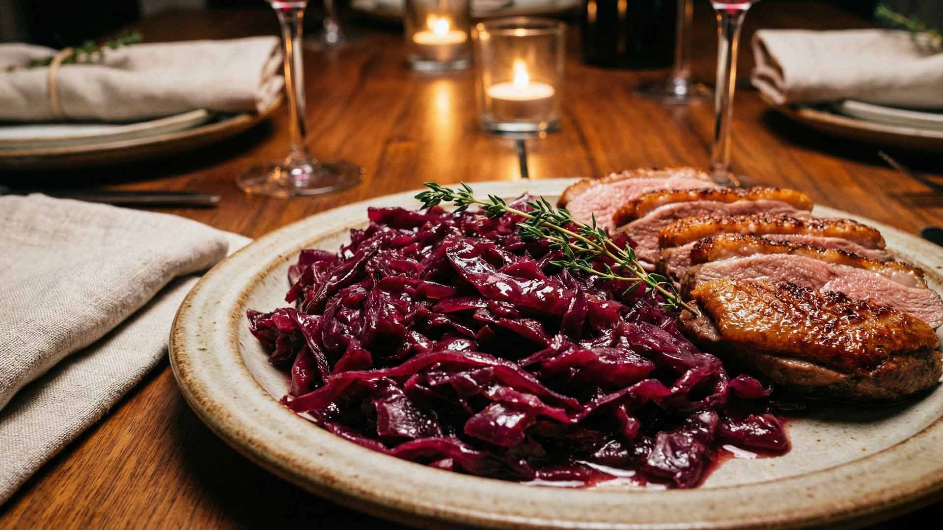 Recette du chou rouge au vin rouge