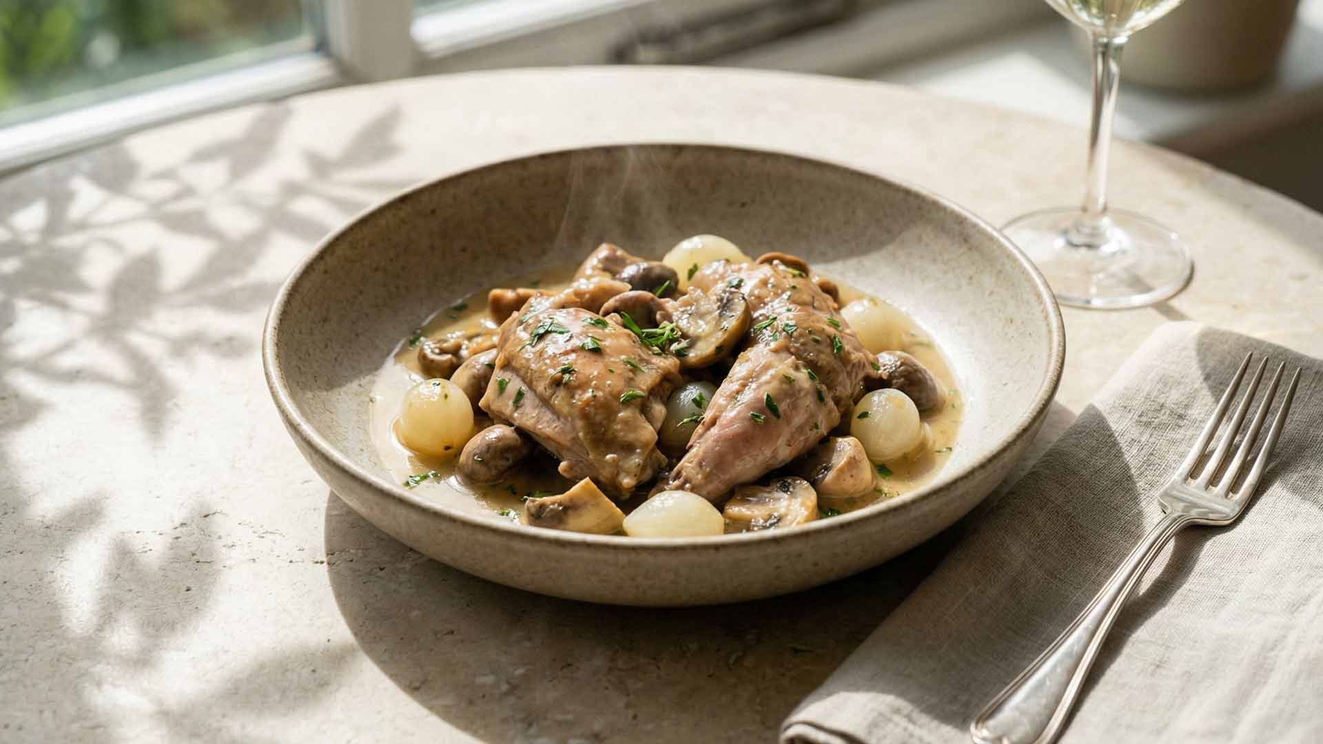 Recette de faisan au vin blanc Image