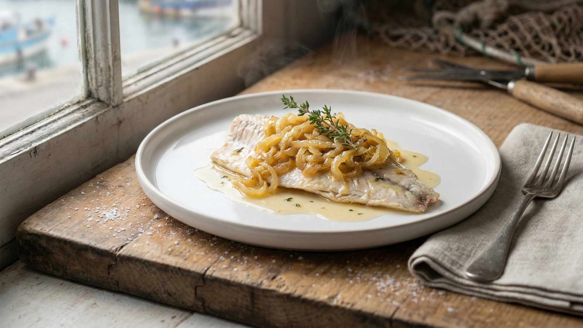 Recette mulet au four vin blanc Image