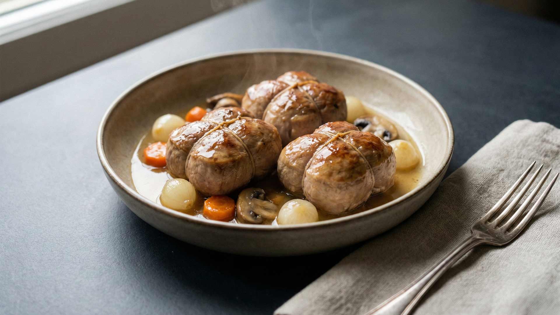 Recette paupiettes de veau au vin blanc