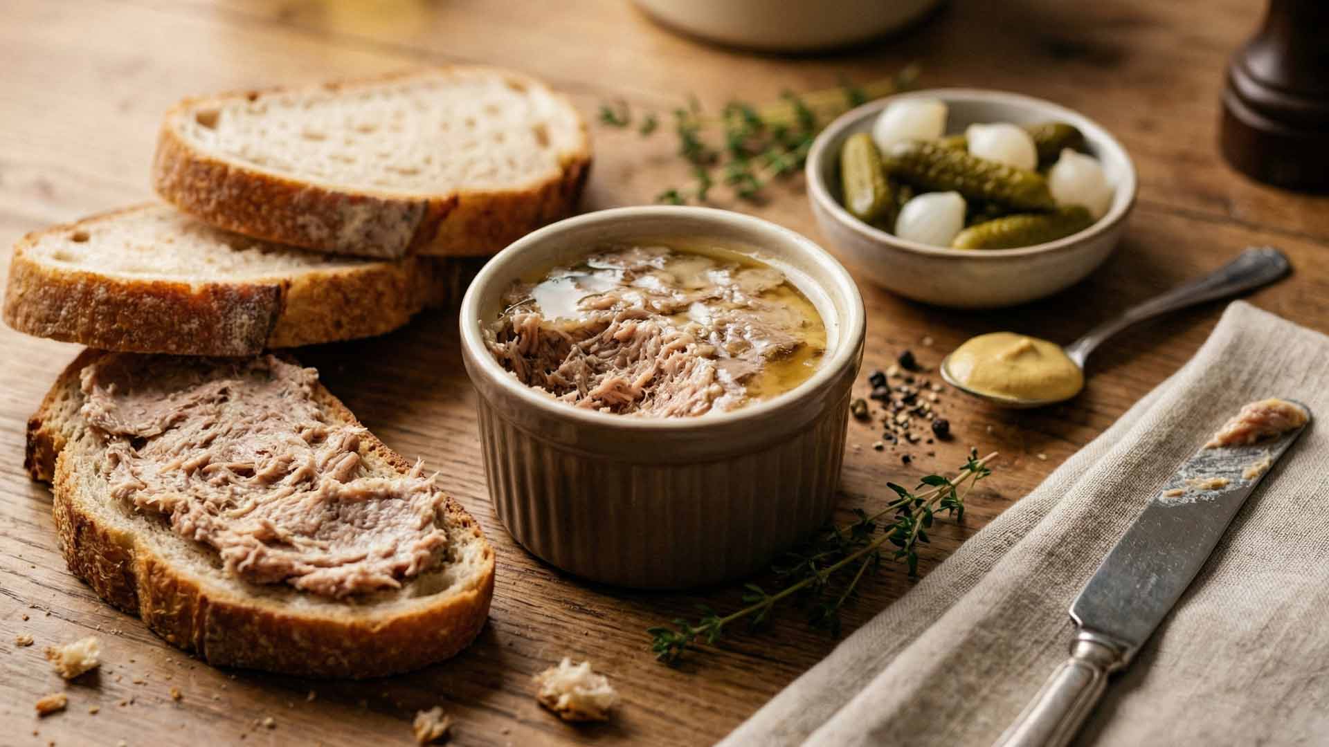Recette rillettes de Tours
