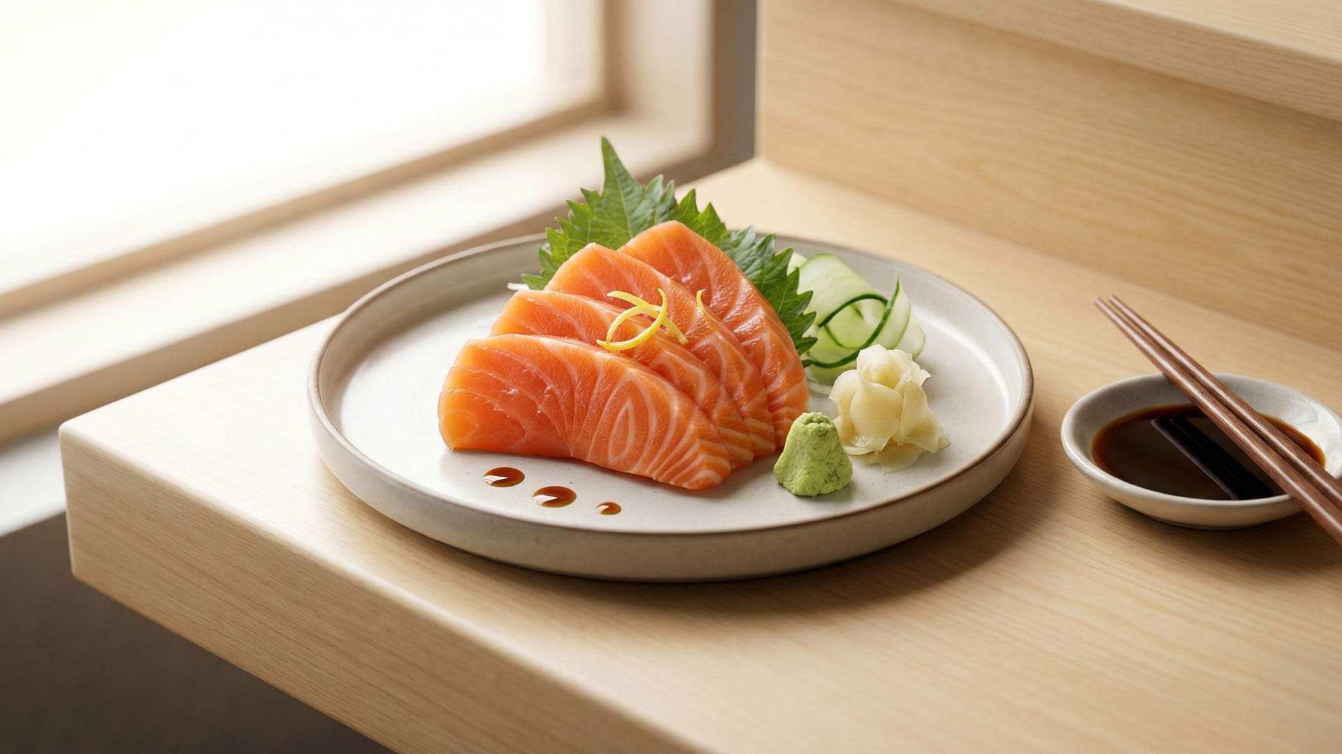 Sashimi de Saumon