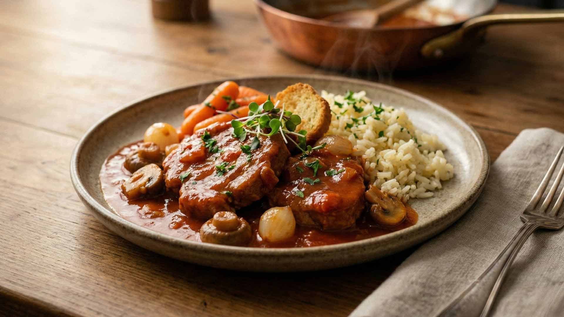 Sauté de Veau Marengo Image