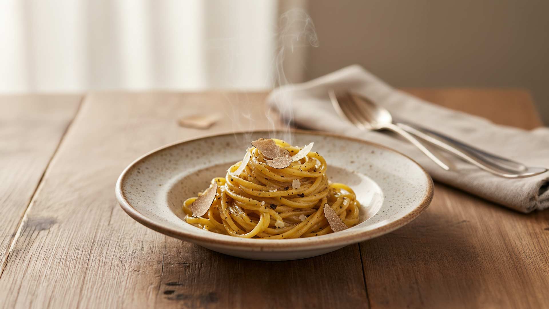 Tagliatelles à la Truffe