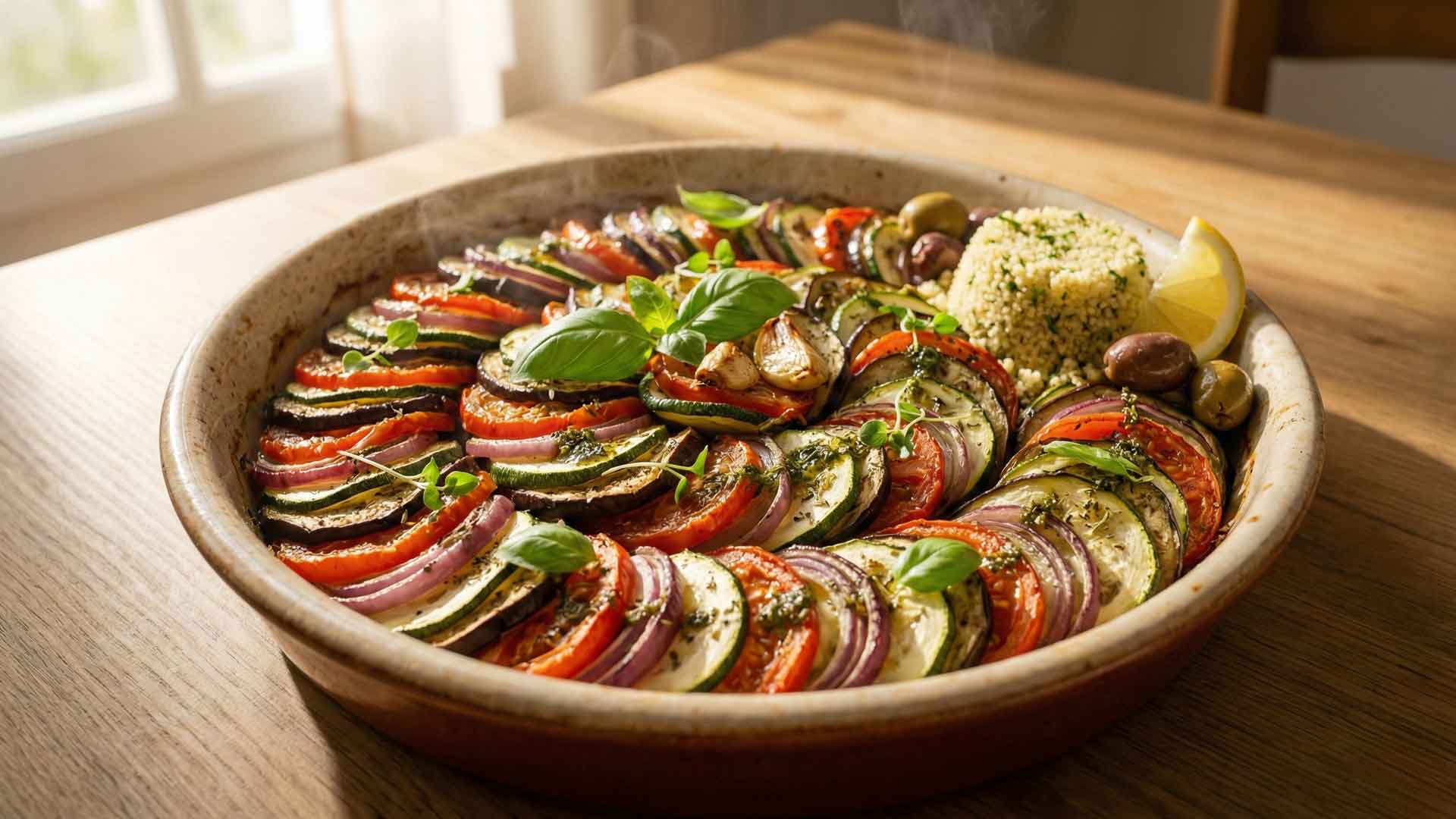 Tian de légumes du soleil