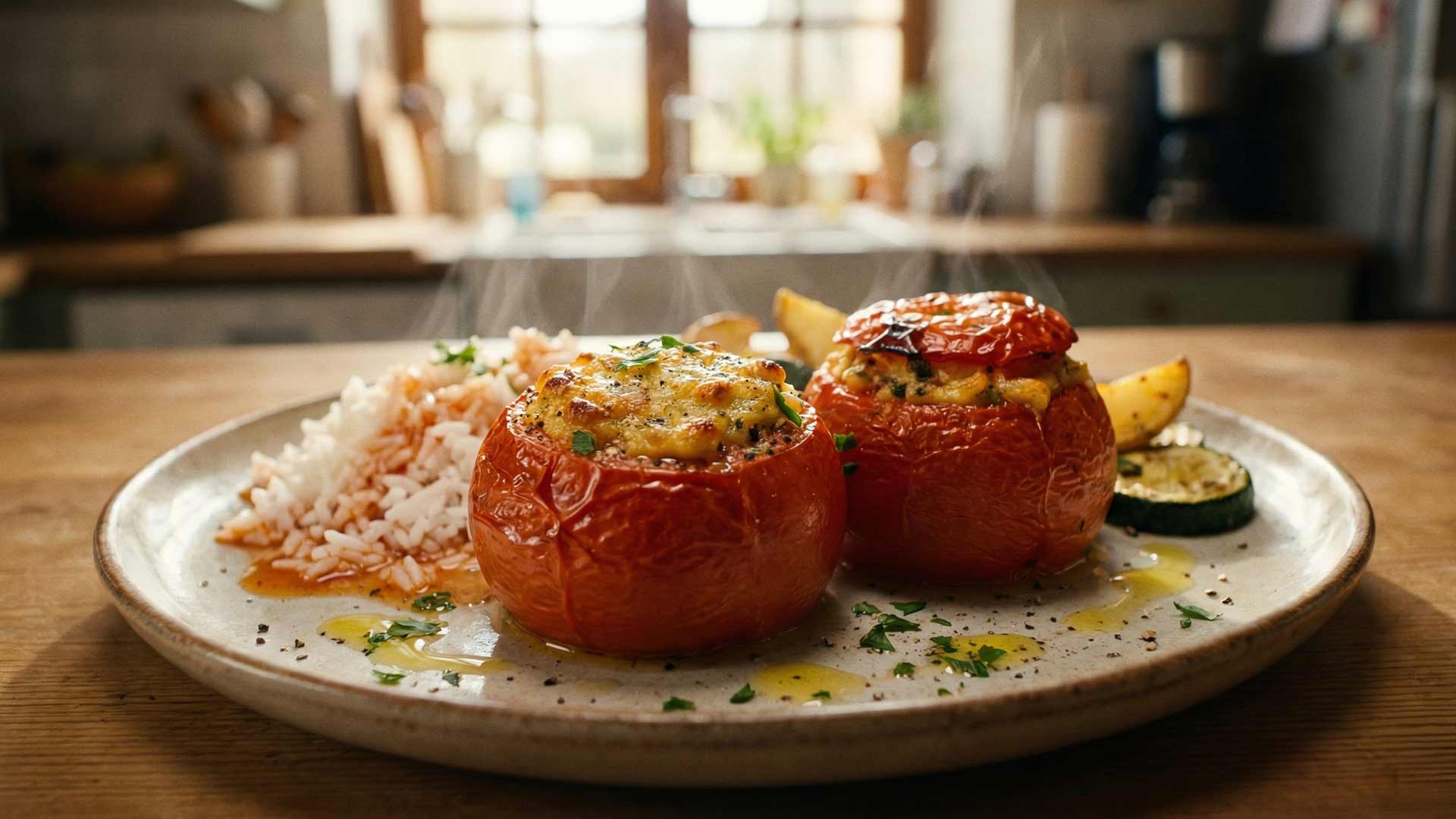 Tomates farcies à l'ancienne