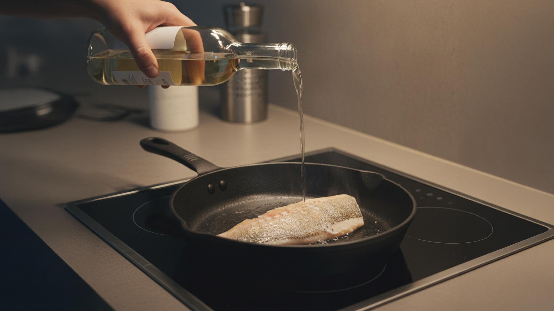 recette filet de sandre au vin blanc