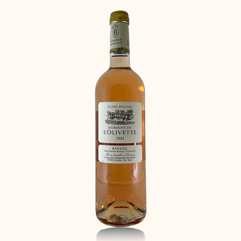 Bandol rose Domaine de l'Olivette