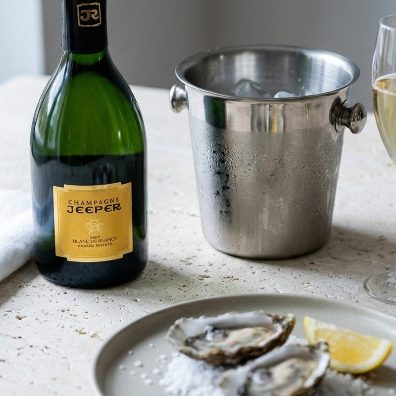 Champagne Jeeper Blanc de Blancs Demi-Bouteille champagne Image