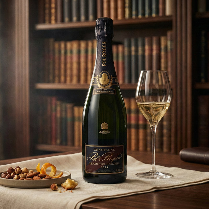 Champagne Pol Roger Cuvée Sir Winston Churchill 2013 décor Image