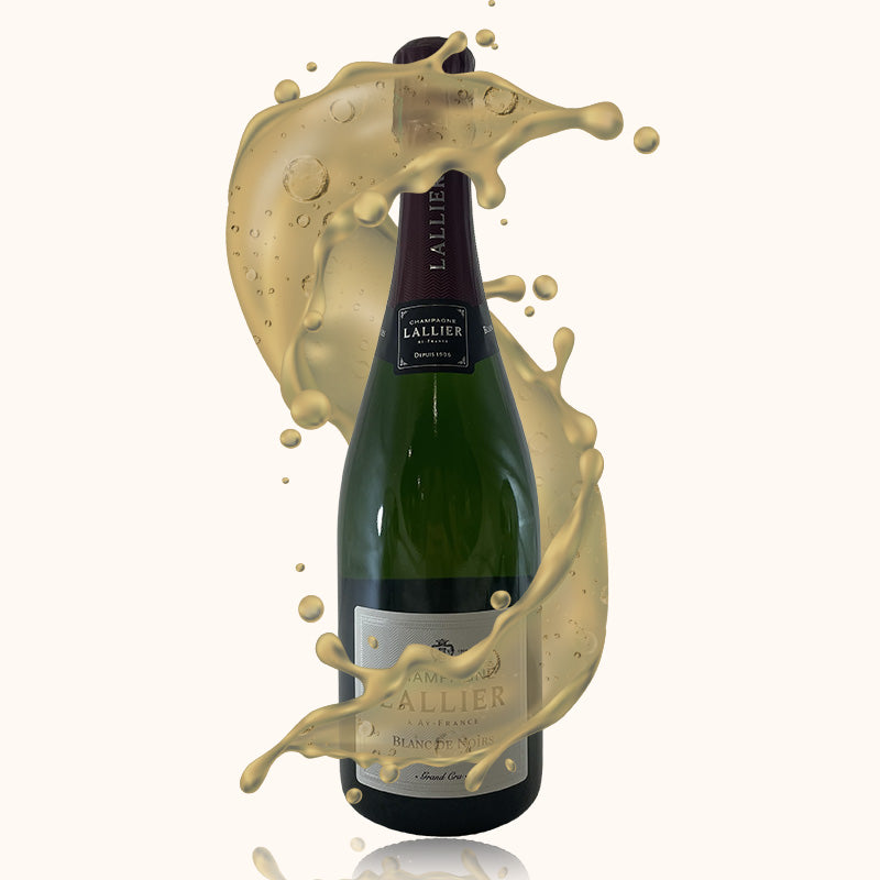 Champagne Lallier Blanc de Noirs bouteille