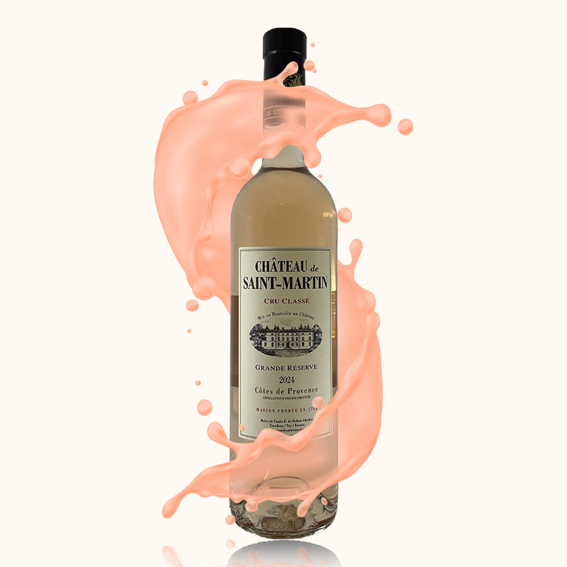Château Saint Martin Rosé bouteille