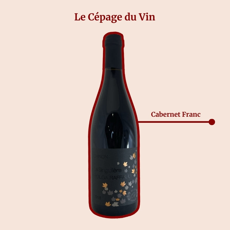 Chinon La Singulière Olga Raffault Cépage