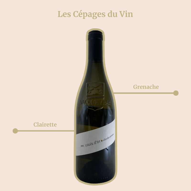 Clos de Caveau Louis d'Or Cépages
