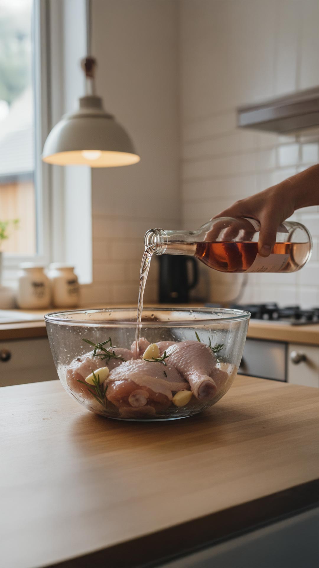 Coq au vin rose mobile