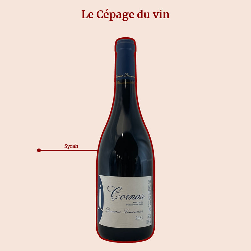 Cornas Domaine Lemenicier Cepage