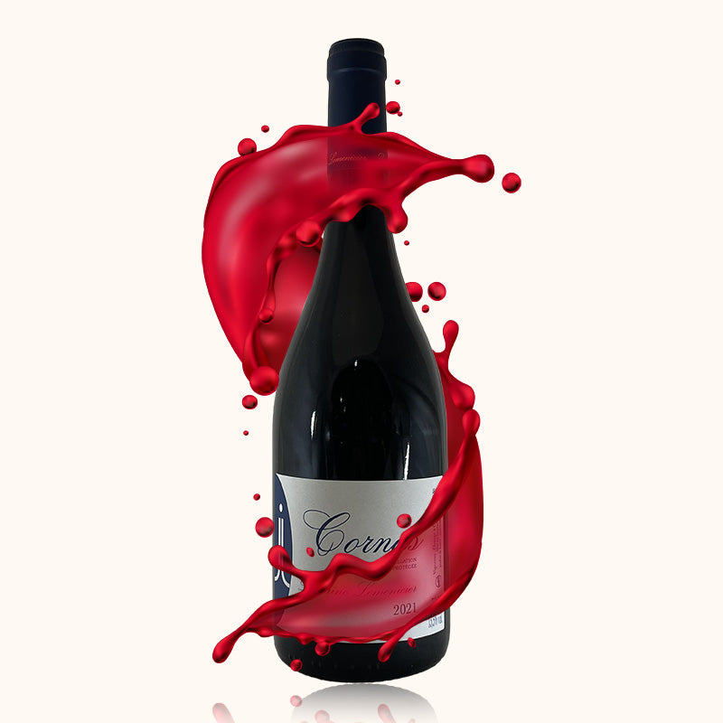 Cornas domaine lemenicier bouteille