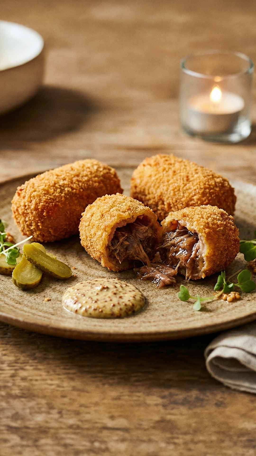 Cromesquis de Pied de Porc mobile