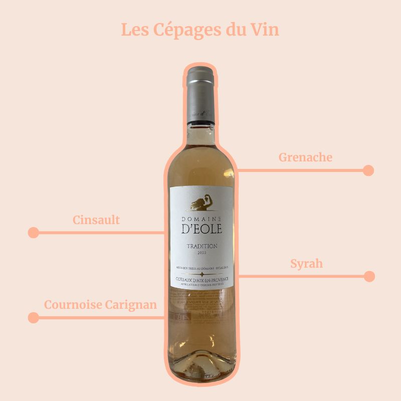 Domaine d'Éole Rosé Cépages