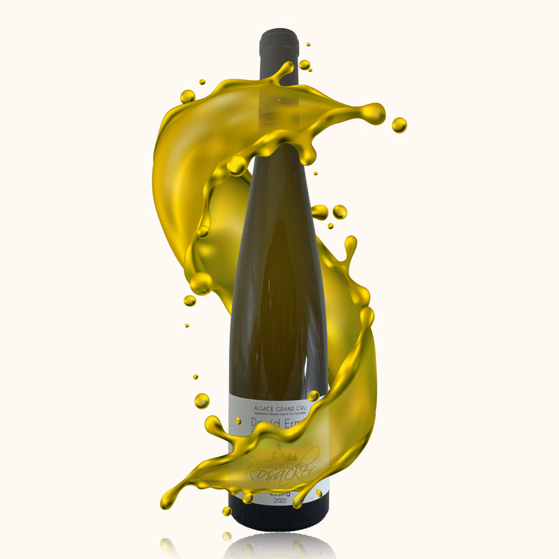 Domaine David Ermel Rosacker Riesling bouteille