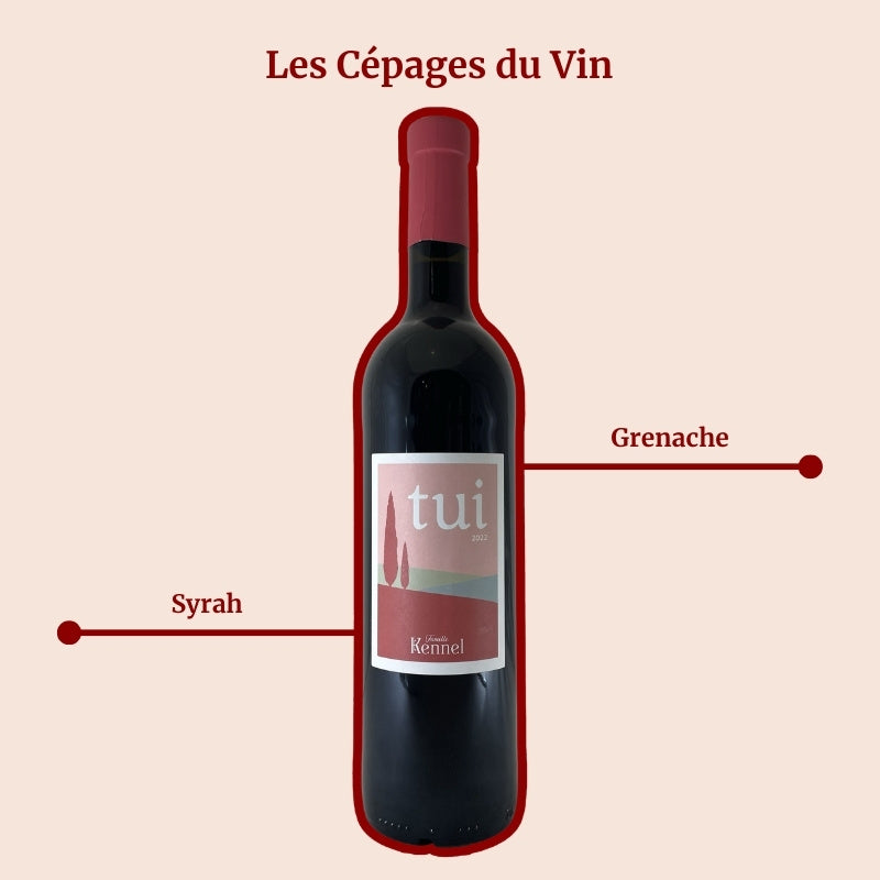 Domaine Kennel Tui Rouge Cépages