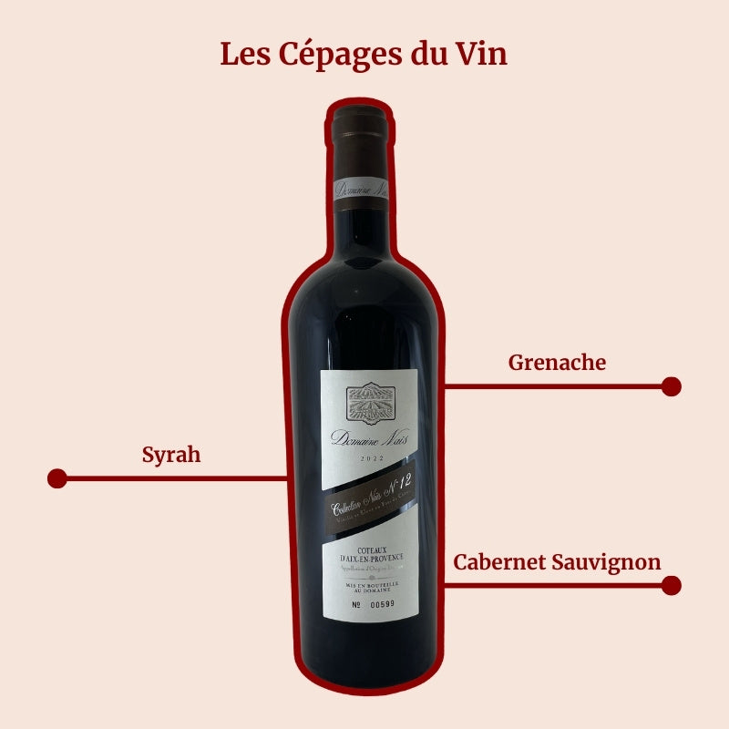 Domaine Naïs Collection Naïs N°12 Cépages