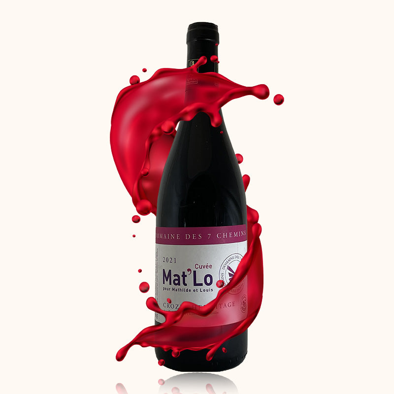 Domaine des 7 chemins mat'lo bouteille