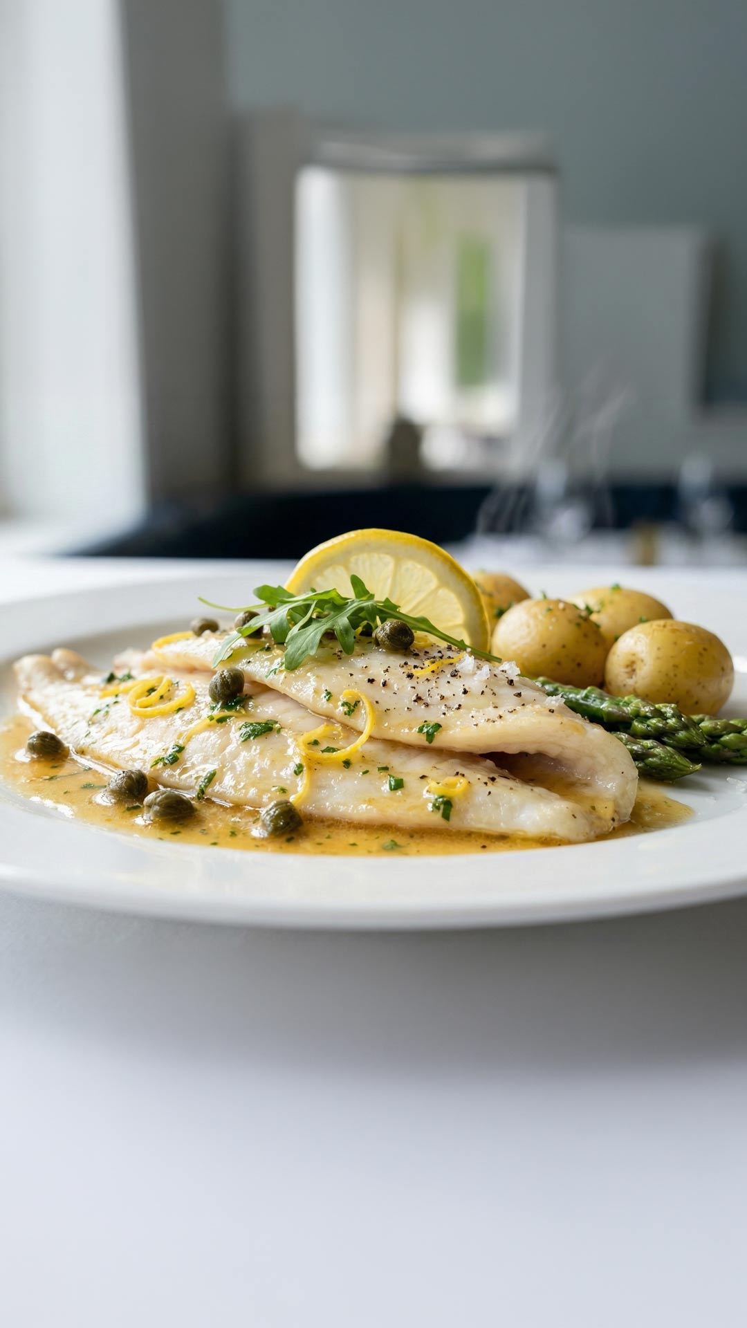 Filet de Sole au beurre citronné mobile