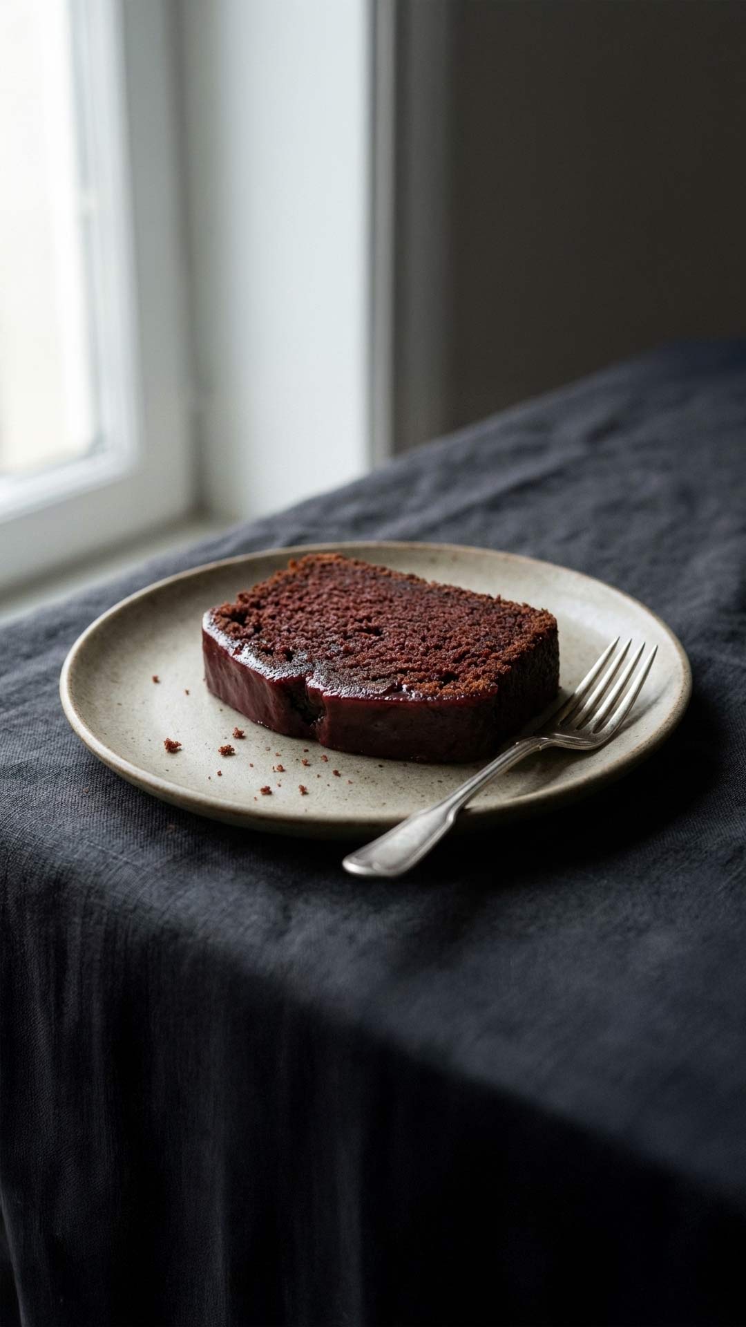 Gâteau au vin rouge mobile