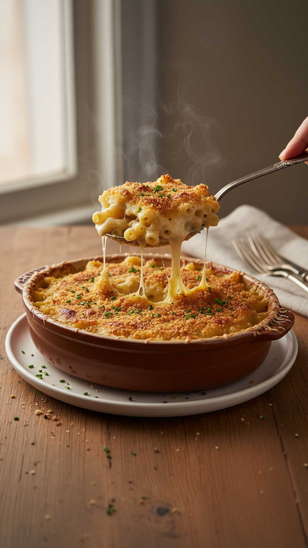 Gratin de macaronis mobile