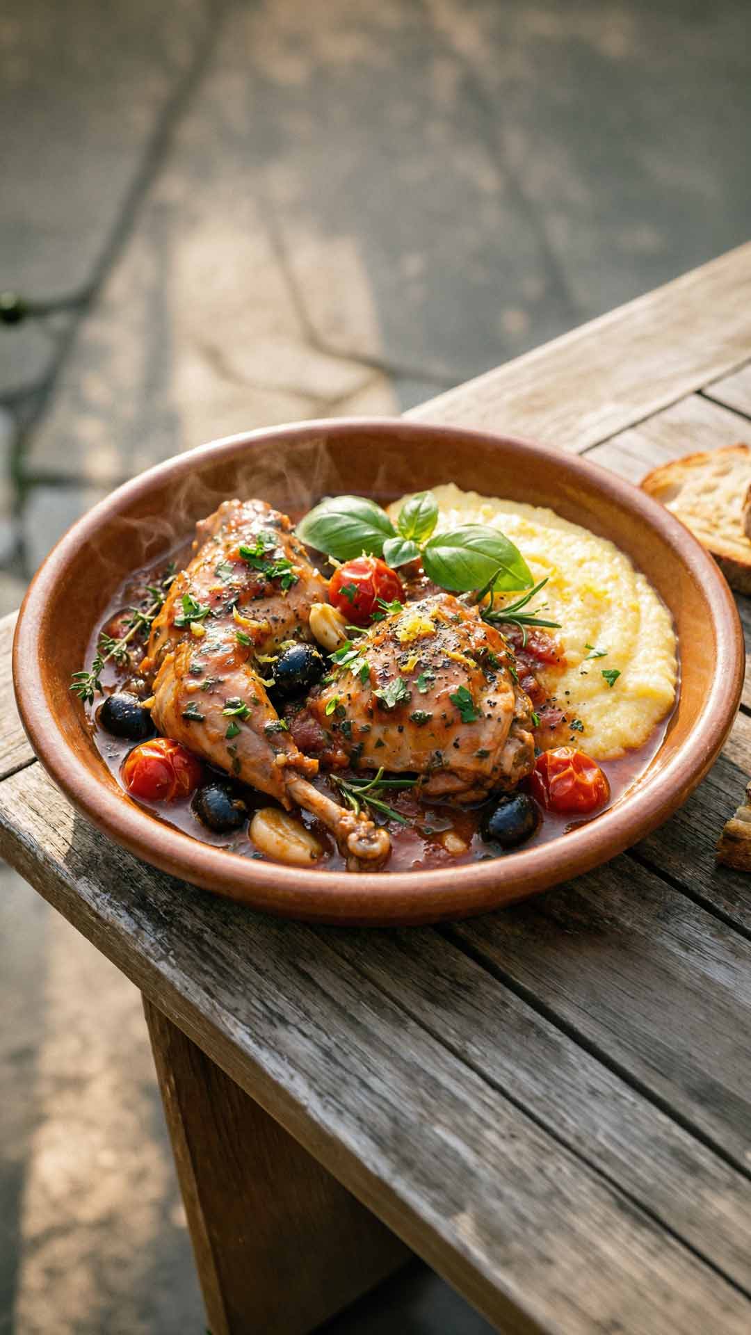 Lapin à la provençale mobile