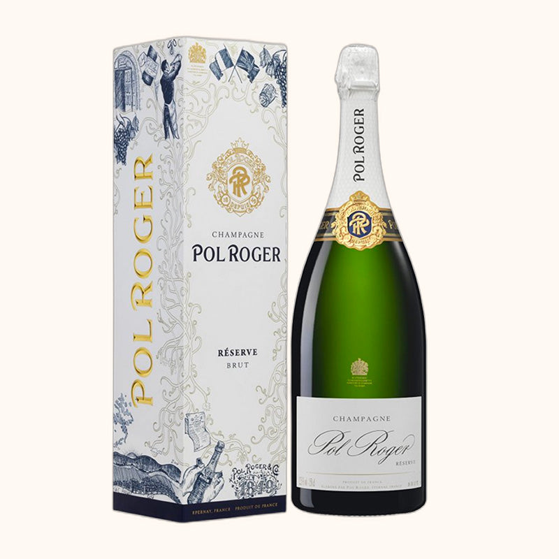 Magnum Pol Roger Champagne Brut Réserve Coffret