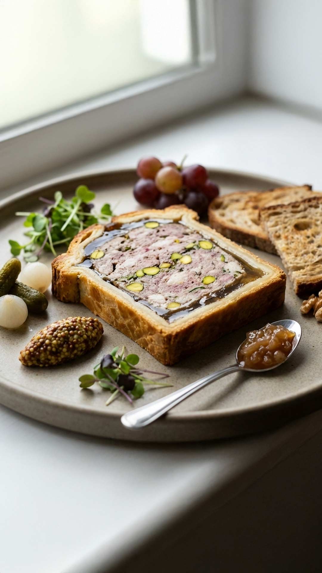 Pâté en croûte artisanal mobile