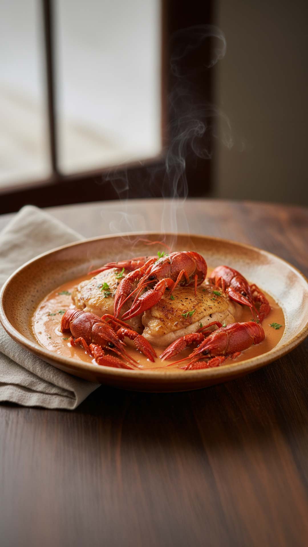 Poulet aux Écrevisses mobile