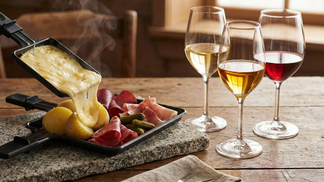 Quel vin avec raclette mobile