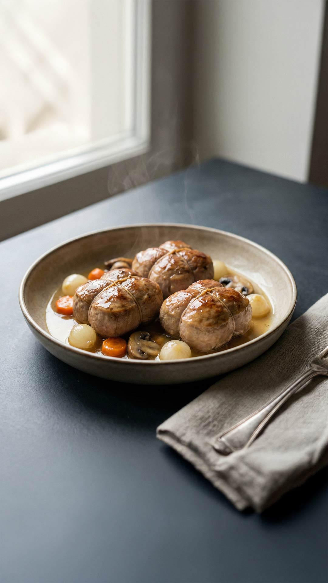 Recette paupiettes de veau au vin blanc mobile