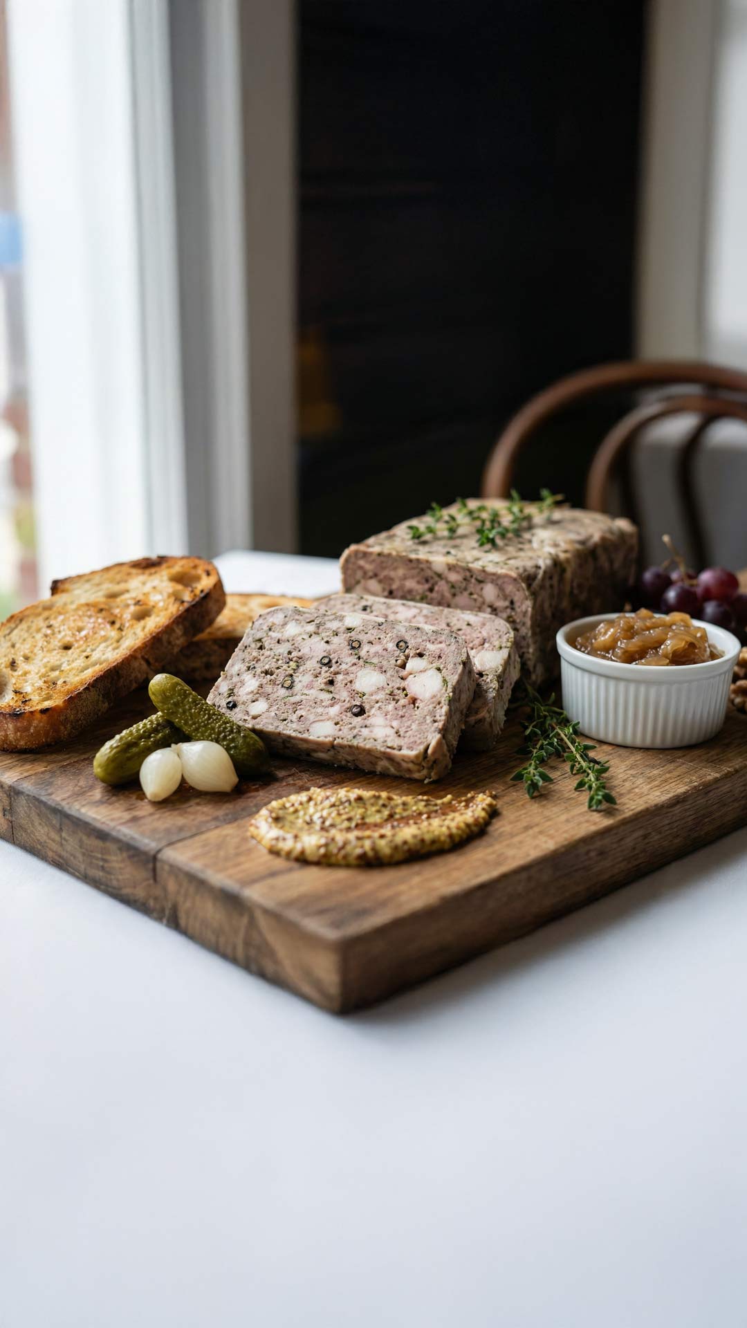 Terrine de campagne à l'ancienne mobile