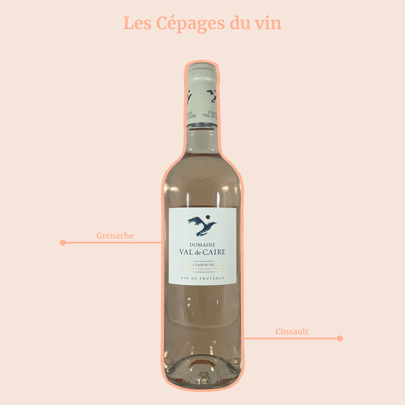 Rosé Val de Caire Cépages