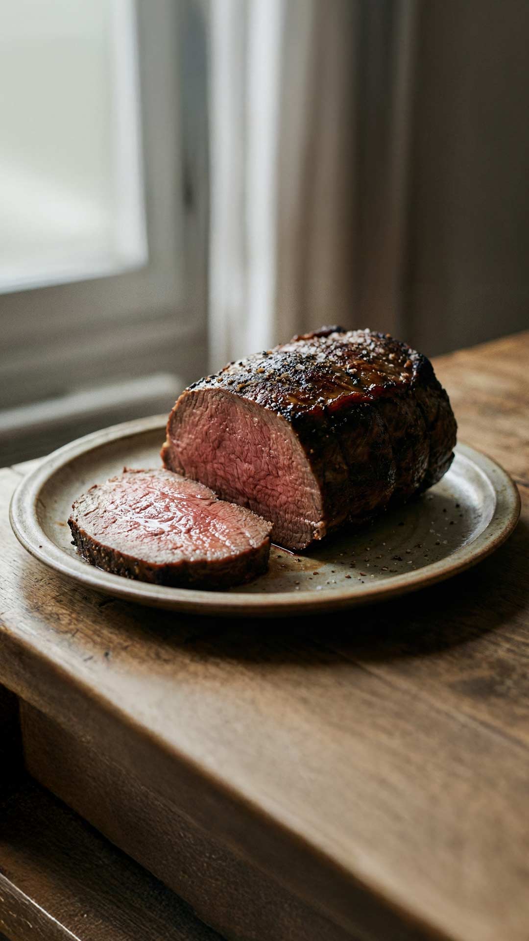Rôti de filet de bœuf mobile