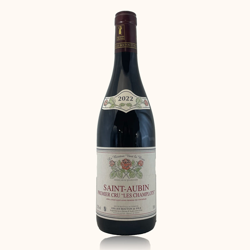 Saint-Aubin 1er Cru Les Champlots Gilles Bouton Rouge Image